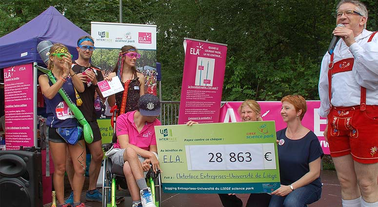 13e Jogging-marche entreprises université du Liège Science Park